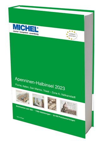 MICHEL - Apenniniske halvø 2023 - Frimærkekatalog