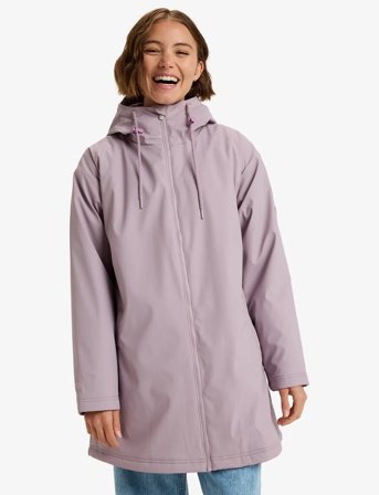 Roxy Rain Road Polar Zip - Purple - M