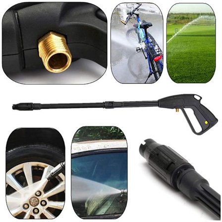 Højtryksvandpistol + justerbar sprøjtebom + 5 meter høj pr