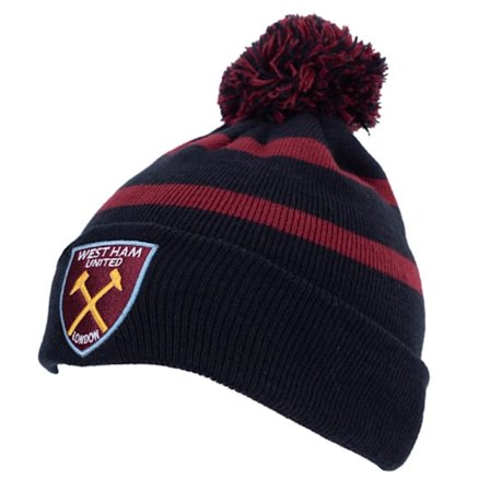 West Ham United FC Breakaway Crest Skidmössa Storlek One Size Marinblå/Claret