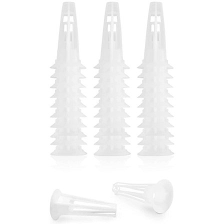 90 stk. udskiftningskurve til dyrkning, bælgekurve, hydroponiske kurve, holdbare plastikbeholdere til plantedyrkning