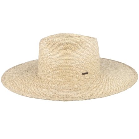 Brixton - Primrose Fedora Natural Straw Hat Straw Beige Hat - @ Hatstore