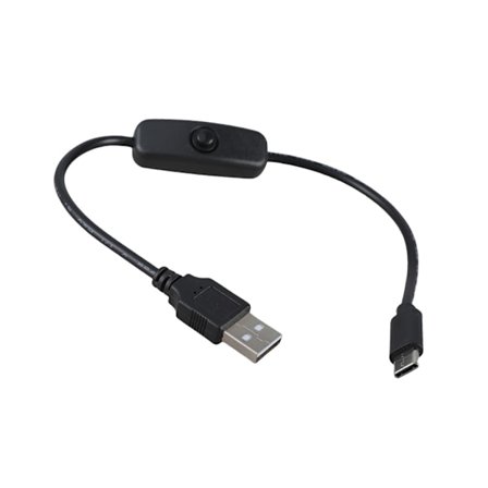 USB Type C -latauskaapeli kytkimillä eri laitteille, lampun virtalähde