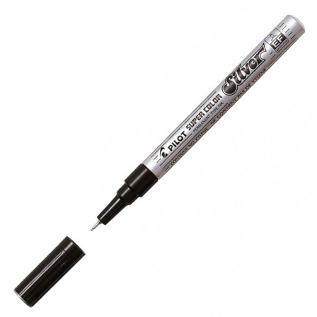 Pilot Super Color Märkpenna Extra Fine Vit