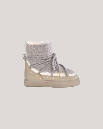 INUIKII CURLY ROCK Gris Chaussures Fille - Kids Brand Store