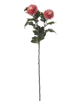 Kunstig plante snittblomst Krysantemum 53cm 1-pk Rosa