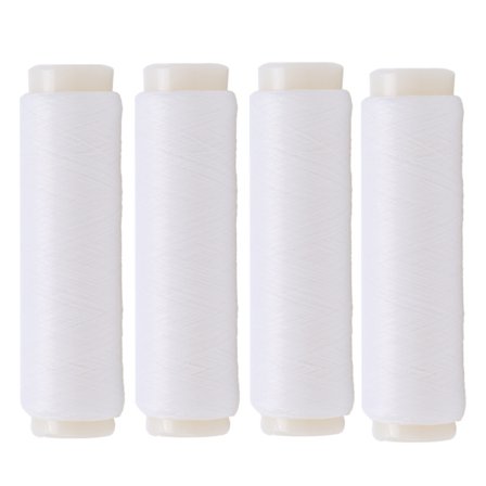 4 stk 100/200m Usynlig Nylon Fiske Gummibånd Line Høy Elastisk Fisketilbehør Nummer 3