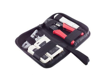 OEM TP-Werkzeugset, Netzwerk, 4-teilig, mit Tasche
