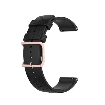 Polar Ignite klockarmband i silikon - Svart