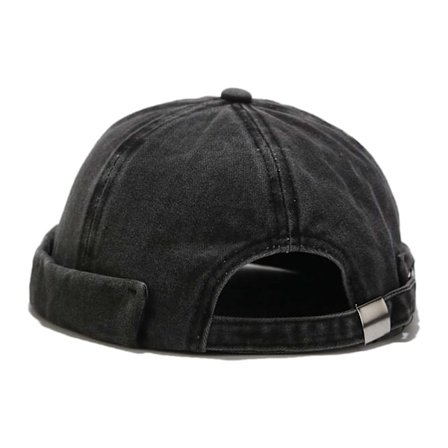 Vintage pesty Miki Hat Hat Beanie Docker Sotar Mot Musta