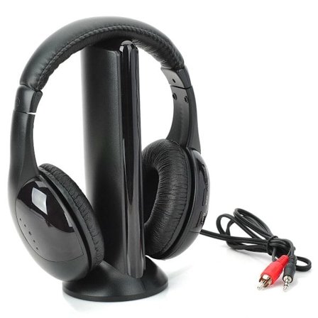 /Hc/Hodetelefoner / Headset - Hi-Fi Trådløse - 30m Svart