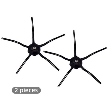 2Pcs Roborock S50 etc. Side Brushes Replacement - Black