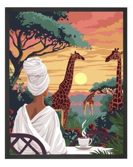 Paint By Numbers Frokost - WizardiArt