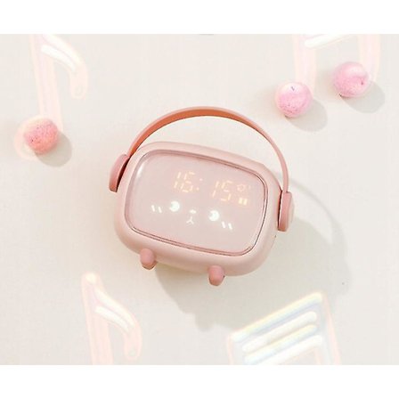 Liten Vekkerklokke Nattlys Barnerom Soverom Vekkerklokke Liten Vekkerklokke Pulver Nattlys