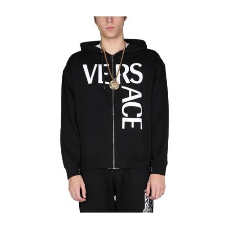 Versace, Sweatshirts Czarny, Mężczyzna, Rozmiar: M