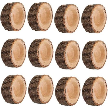 Värmeljusstakar, personliga votiv värmeljushållare i trä för bröllopsdel ​​till bord, halloween |julfest |alla hjärtans dag