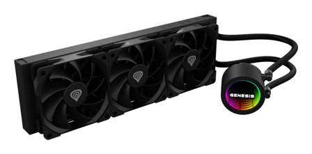 GENESIS NLG-2320 Computerkühlsystem Prozessor All-in-One-Flüssigkeitskühler Schwarz