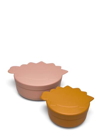 Olav Snack Box - 2 Pack Home Meal Time Lunch Boxes Rosa Liewood