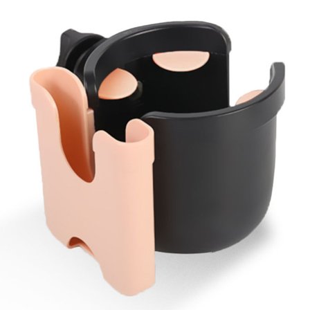 En pink universal barnevogn, 10cm × 10cm × 9.5cm barnevogn, cykel cu