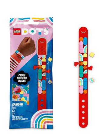 Rainbow Bracelet With Charms Toy Crafts Set Toys LEGO Toys LEGO DOTS Monivärinen/Kuvioitu LEGO