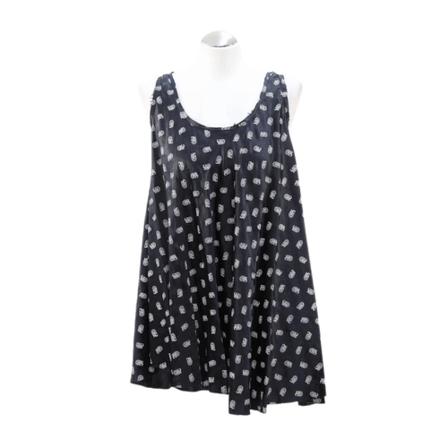 Balmain Pre-owned Seidentop with pattern Sort, Dame