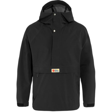Fjällräven Men's Vardag Hydratic Anorak in Black | Size: 2XL