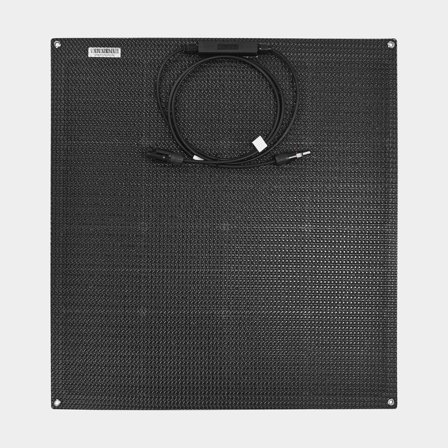 Flexibles Solarmodul Juni Solar 40W Junction Box Black Edition, 40 W, monokristallin, 12 V, 570 x 410 x 3 mm, schwarz - Boot