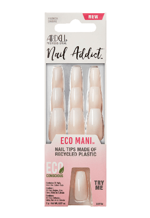 Ardell Nail Addict Eco Mani French Ombre Lösnaglar & dekoration Dam Beige ONESIZE