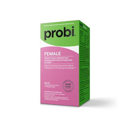 Probi Mælkesyrebakterier Female 60 stk, Helse & Madvarer, Kosttilskud, Kosttilskud Til Kvinder