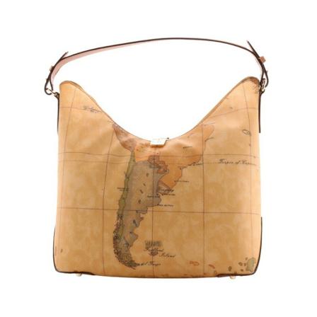 Alviero Martini 1a Classe, Shoulder bag with geo print Bruin, Dames, Maat:ONE Size