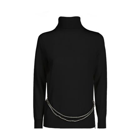Michael Kors, Sweater Zwart, Dames, Maat:M,nylon