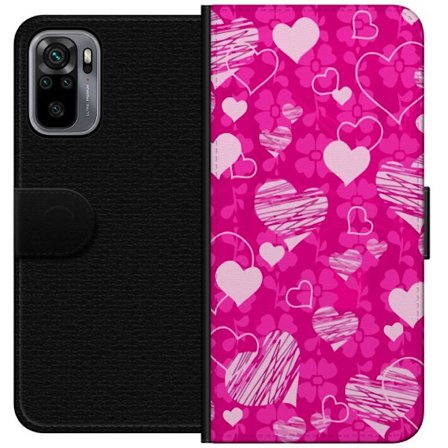 Yhteensopiva Lompakkokotelo Xiaomi Xiaomi Redmi Note 10S PopSydänKuviointi