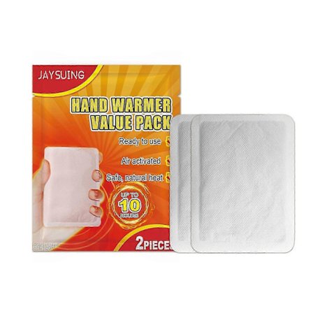 Kertakäyttöiset käsienlämmittimet - Kannettavat lämpölaastarit talveen, lämpö kestää 10 tuntia