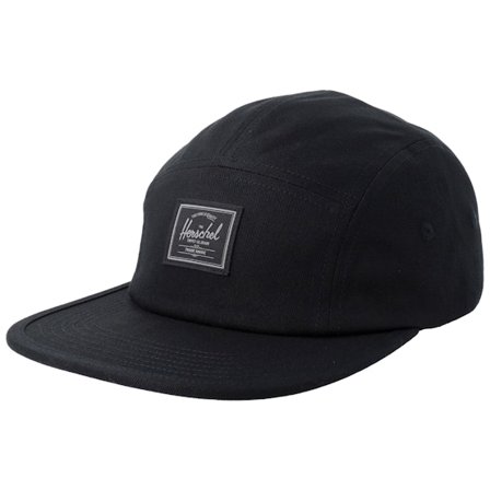 Herschel - Svart 5panel Keps - Glendale Cap Black Tonal 5-Panel @ Hatstore