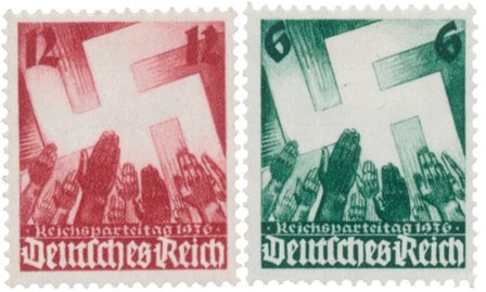 Tyske Rige 1936 - MICHEL 632-33 - Postfrisk