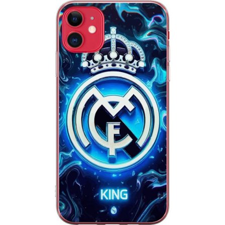 Yhteensopiva Puhelinkuori Apple iPhone 11 Real Madrid Jalkapallokerho Espanja La Liga ikoninen klubi, jolla on paljon tittelia globaali kannattaja per