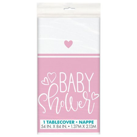 Baby Shower Dug Lyserød og Hvid