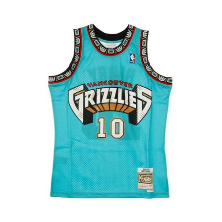 Mitchell & Ness basketball jersey nba swingman jersey mike bibby no.10 , Blauw , Heren , Maat: M Sportshirts