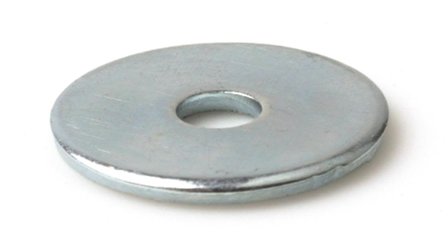 Arvid Nilsson 192606020 Vaskemaskine på skærm SRKB, FZB, HV200 6,4 x 20 x 1,5 mm, pakke med 200, Befæstelse