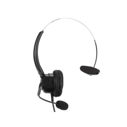 RJ9 Telefonhodesett med 330° Justerbar Mikrofon for Hjem og Kundesenter - TRUYUETY