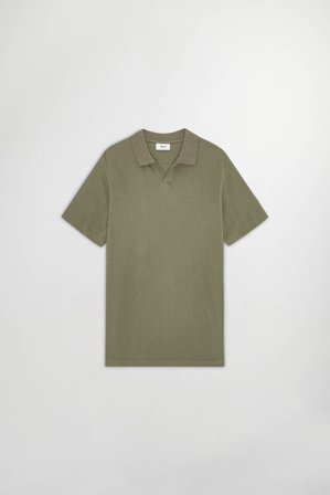 NN.07 Almer 3562 Polo Herren Grün Baumwollmix