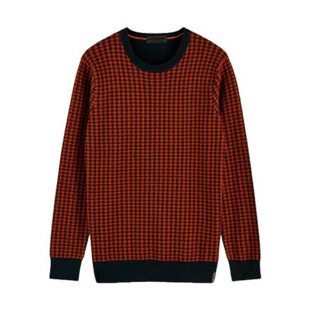Scotch & Soda, Sweatshirt Rood, Heren, Maat:S