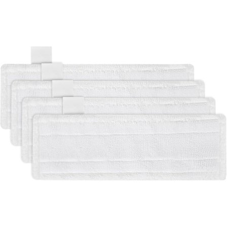 Karcher Easyfix SC2 SC3 SC4 SC5 Ångtvätt Trasor Mikrofiber Mopptrasor för Karcher Easyfix SC Serien (Vit Trasa-4st)