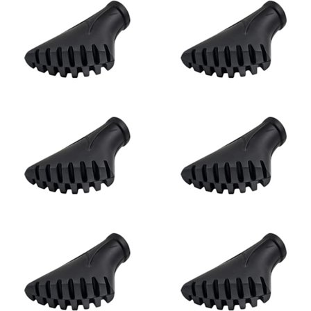 6-pack nordiska gångdynor för asfaltvandringsstavar