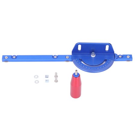 Gjæringsmåler for bordsag Nøyaktig aluminiumslegering med skyvehåndtak Avtakbar festeskive