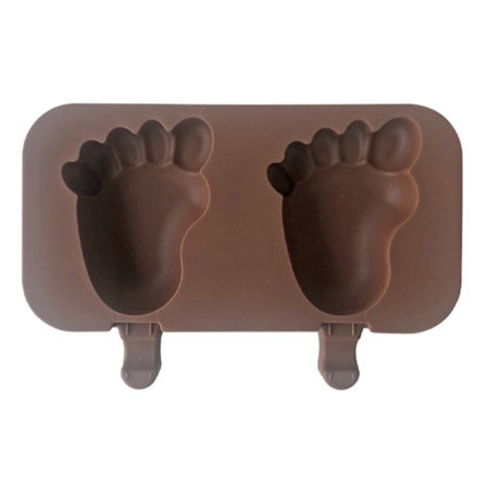 Silikonis til ispinner Enkel utløsning Is til ispinnemaskin Gjenbrukbare DIY-ispinner Brett holdere for å lage iskrem BPA F