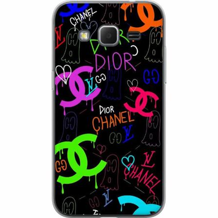 Samsung Galaxy Core Prime Genomskinligt Skal Cc Color