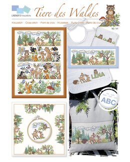 Korsstygnsmönster Djur