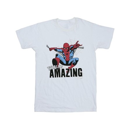 Marvel Boys Spider-Man Amazing T-shirt 3-4 år Vit