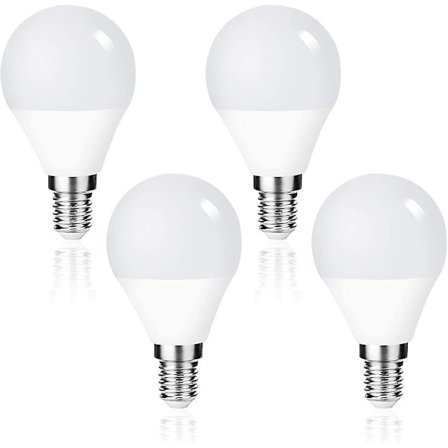 E14 LED-lamput 5W G45 Edison-kierre, pallomainen golfpallovalaisin, muovi